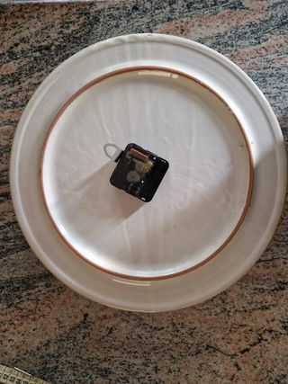 Orologio Ceramica Decorato