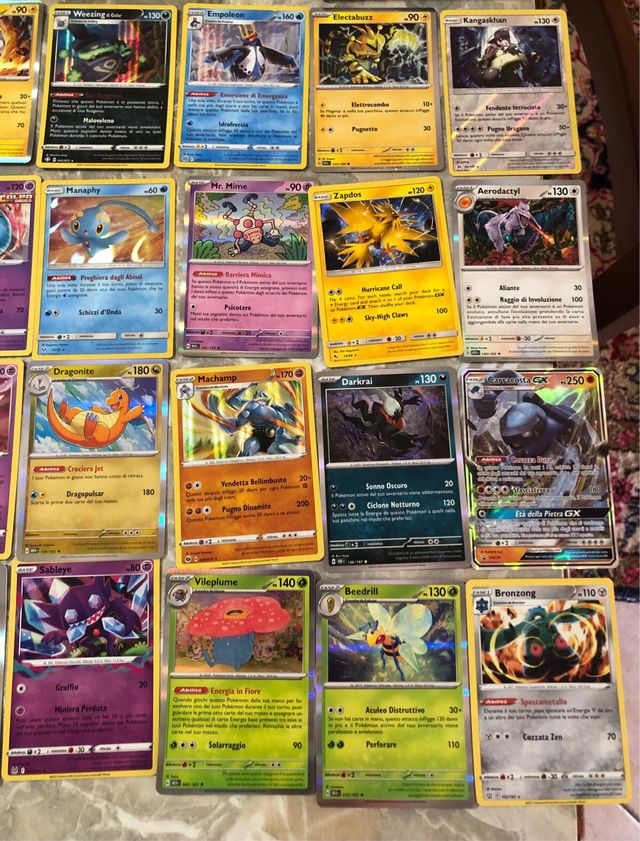 Carte Pokemon Holo/Reverse Holo