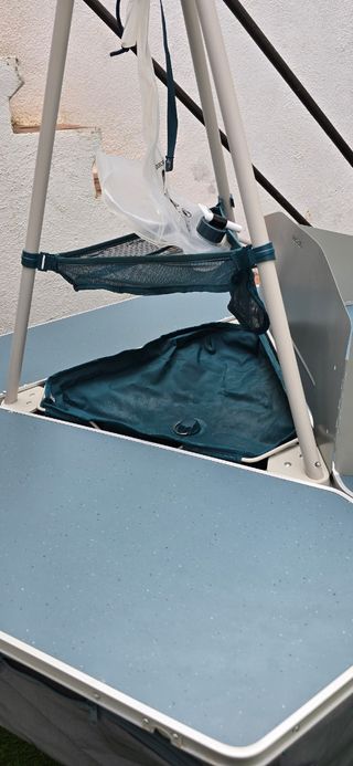 Mueble cocina camping portátil