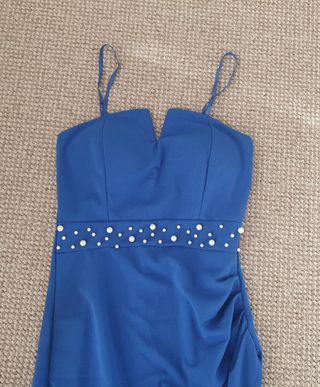 Vestido azul fiesta - Talla M