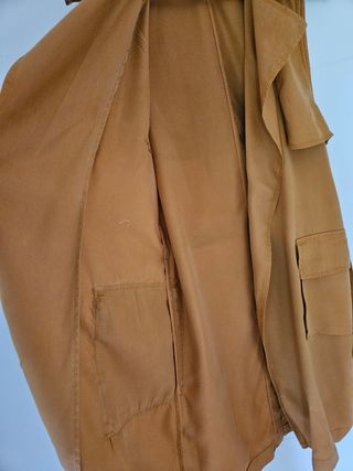 Chaleco Zara Basic beige
