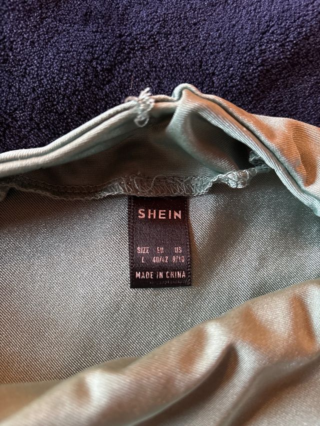 Gonna midi sexy verde acqua