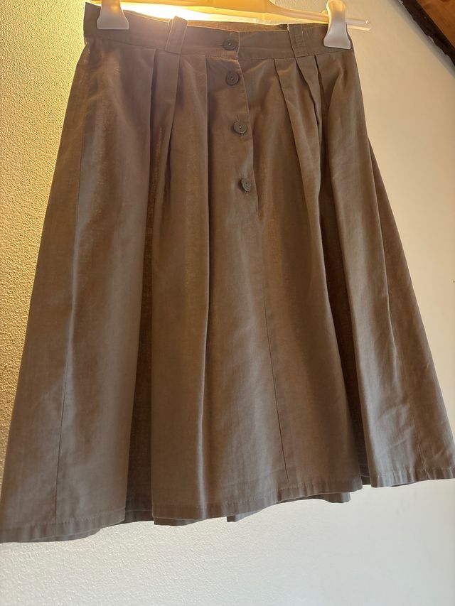 Gonna marrone vintage