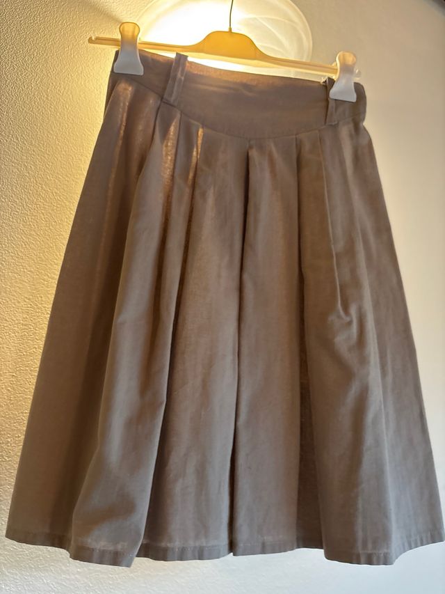 Gonna marrone vintage