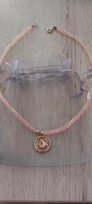 GARGANTILLA CUARZO, PERLAS Y PLATA