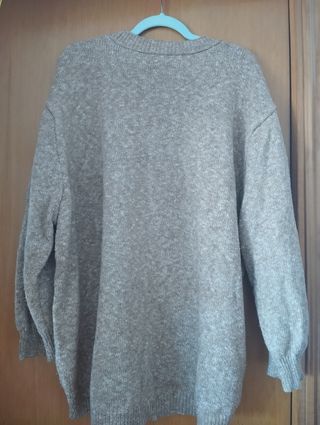 Jersey marrón Stradivarius - Talla M