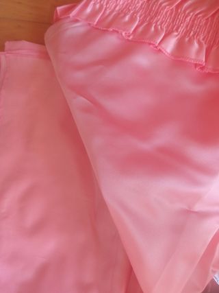 Cortina baño rosa El Corte Inglés 180x190cm