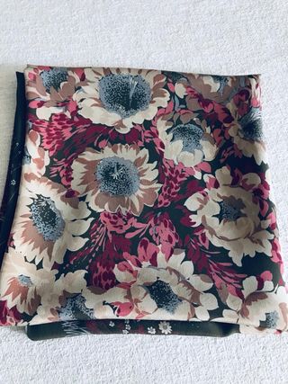 Foulard in seta Oleg Cassini vintage