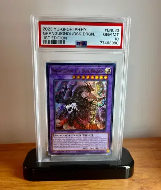 🎴 Carta Yu Gi Oh Granguignol 👉 PSA 10 👀 POP 1