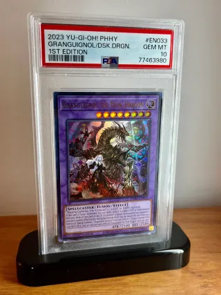🎴 Carta Yu Gi Oh Granguignol 👉 PSA 10 👀 POP 1