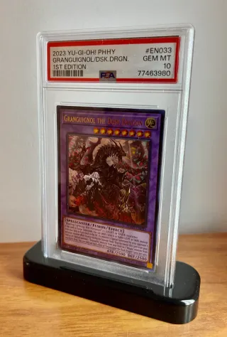 🎴 Carta Yu Gi Oh Granguignol 👉 PSA 10 👀 POP 1