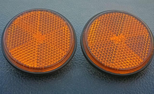 Refletores de motocicleta Stanley de 2 unidades