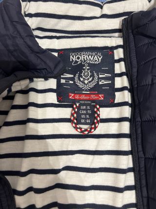 Cazadora Geographical Norway azul