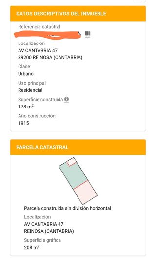 Solar urbano en Reinosa