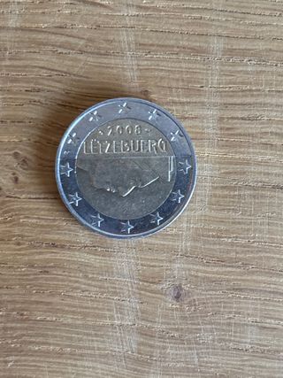 Moneda 2€ Luxemburgo 2008
