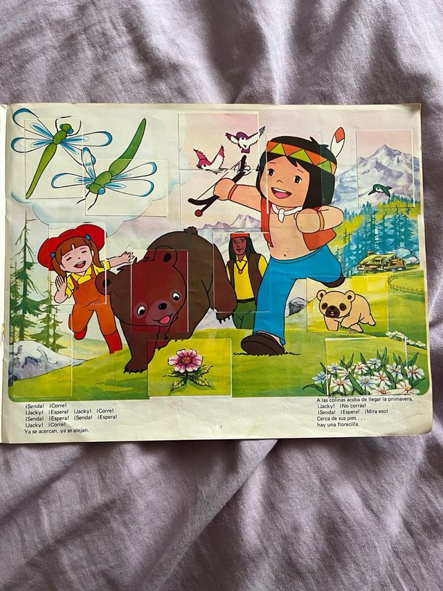 Álbum cromos Jacky: El Bosque de Tallac
