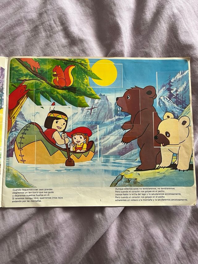 Álbum cromos Jacky: El Bosque de Tallac