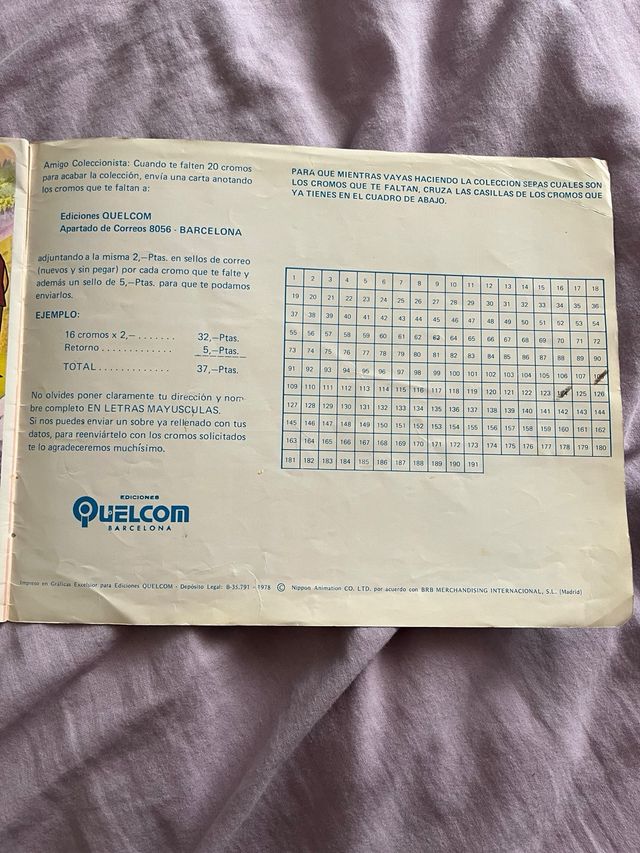 Álbum cromos Jacky: El Bosque de Tallac