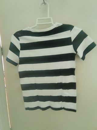 Camiseta niño rayas presidiario