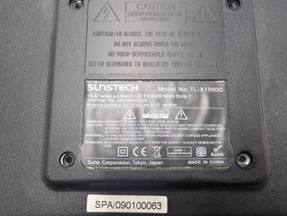 TV Sunstech 12v caravana - 12 pulgadas