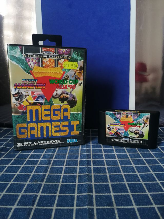MEGADRIVE MEGAGAMES 1 ORIGINAL