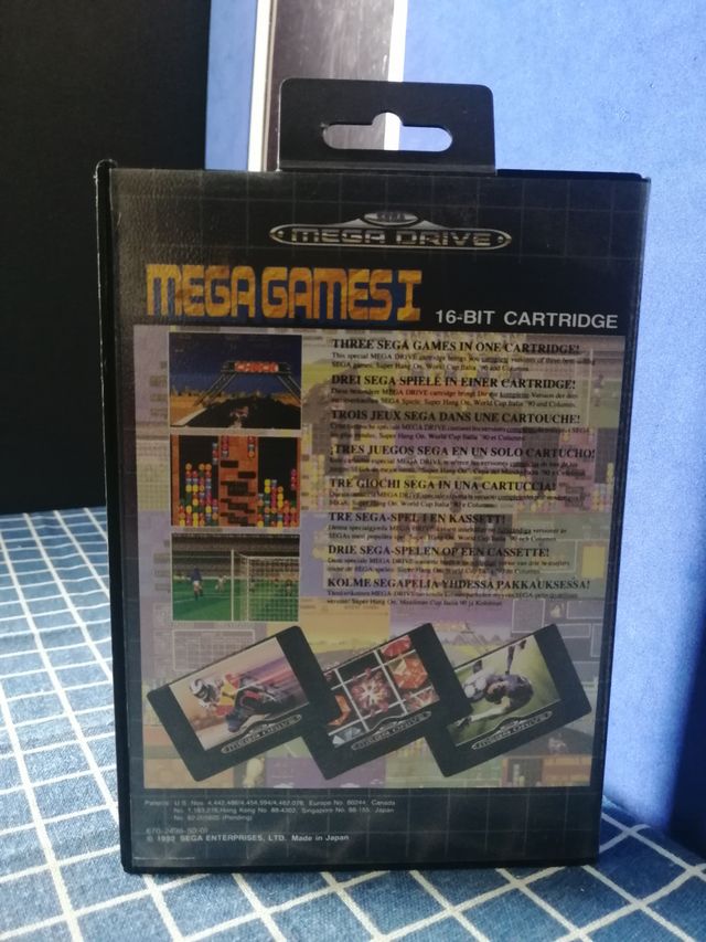 MEGADRIVE MEGAGAMES 1 ORIGINAL