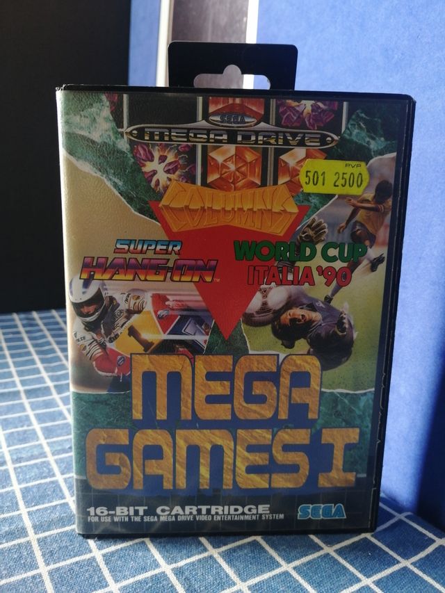 MEGADRIVE MEGAGAMES 1 ORIGINAL