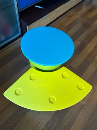 Mesa y banco infantiles de Ikea