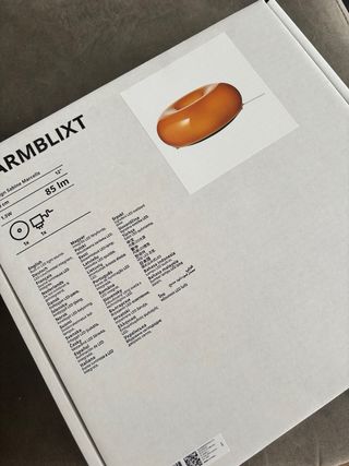 Lámpara IKEA Varmblixt