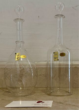 Bottiglie vetro Cangini&Tucci
