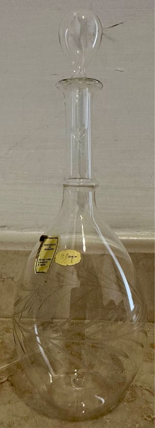 Bottiglie vetro Cangini&Tucci