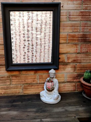 Cuadro Arte Industrial sellos filatelia