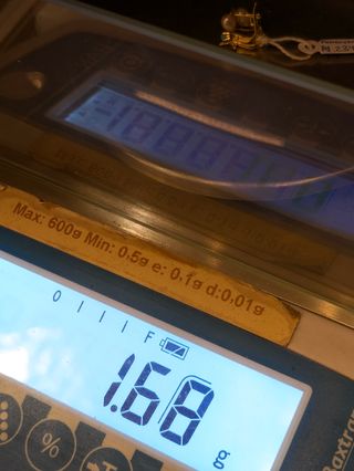 Pendientes oro 18k perlas turquesa