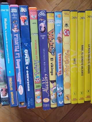 16 Películas infantiles DVD - Disney