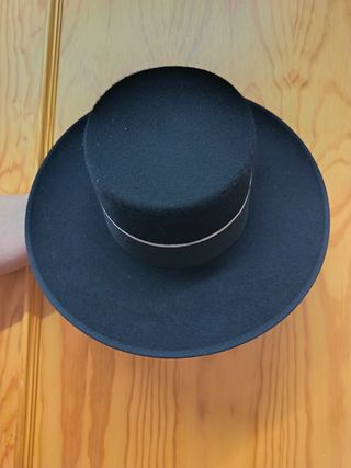 Sombrero cordobés negro