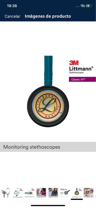 Estetoscopio Littmann Classic III - Azul