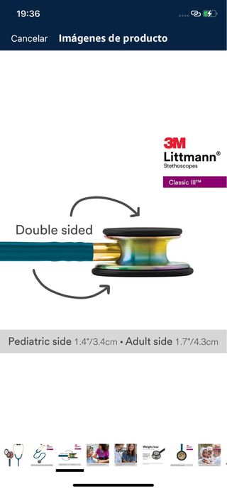 Estetoscopio Littmann Classic III - Azul