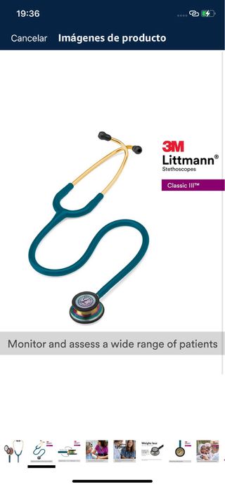 Estetoscopio Littmann Classic III - Azul