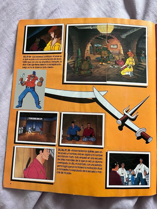 Álbum Tortugas Ninja Panini