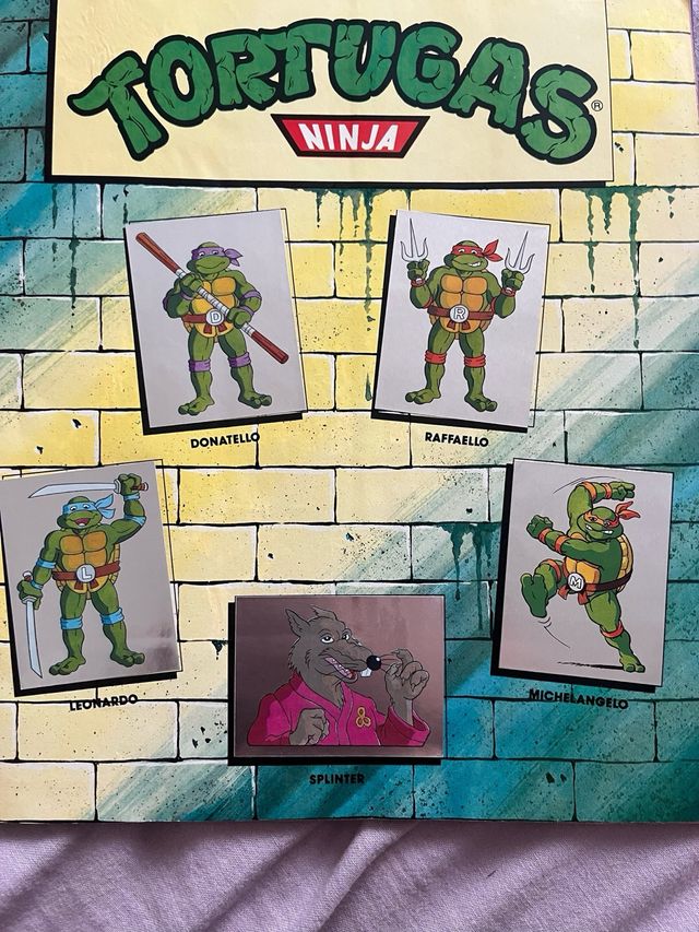 Álbum Tortugas Ninja Panini