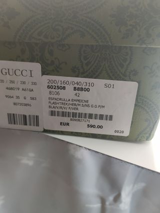 Mocasines Gucci - Rojo y Blanco