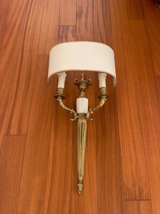 Applique da parete in ottone