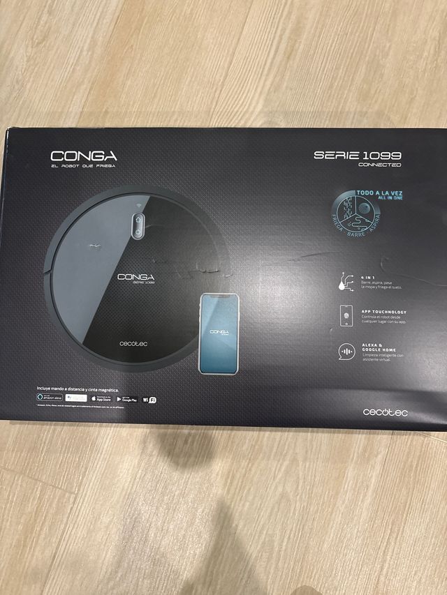Robot aspiradora Conga 1099 Connected