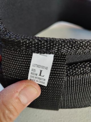 Cinturón levantamiento peso Valeo