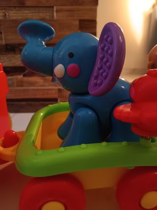 Tren animales Fisher Price interactivo