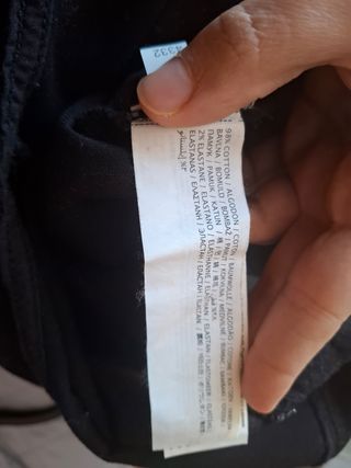 Vestido peto negro mujer