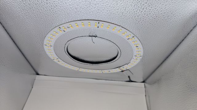 Lámpara 3 luces vintage negra