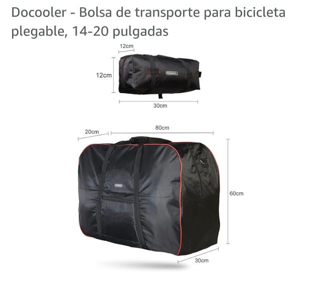 Bolsa Transporte Bicicleta Plegable