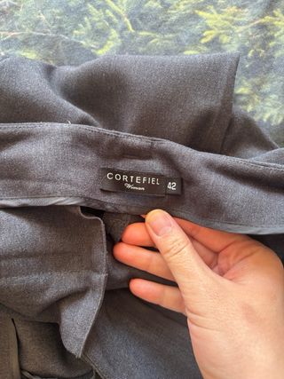 Pantalón vestir gris - Elegante