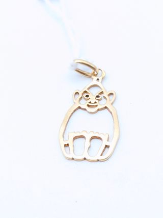 Colgante oro 18k mono